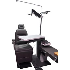 Unidad de optometria deslizable para dos equipos / oftalmologia OC-05