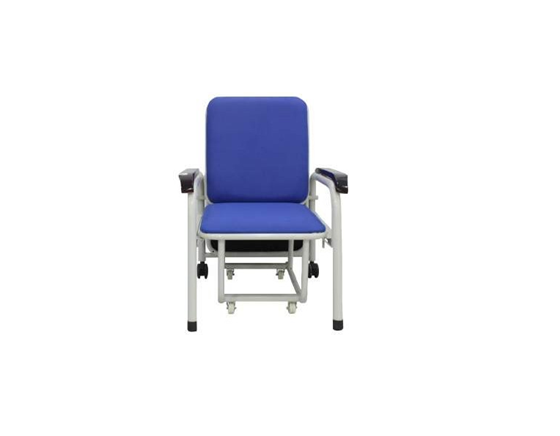 silla silla cama plegable-con reposabrazos-azul
