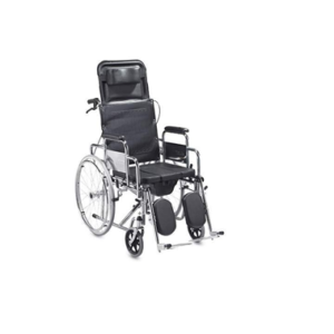 silla de ruedas- respaldo alto- ALK601GC-46- negro
