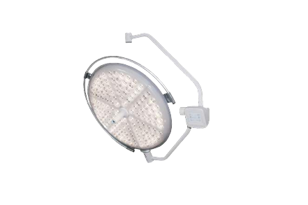 Lámpara de Cirugía LED con 1 Satélite de Techo con 160,000 Luxes LED Verde PANALEX 1 PLUS Lampara de cirugia LED con 1 Satelite para techo