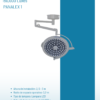 Lámpara de cirugia 1 SATELITE PANALEX 2 Lámpara Quirúrgica 1 Satélite SHD-LED500