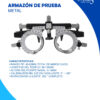 Equipo Optometria y Oftalmologia Armazón de pruebas de metal