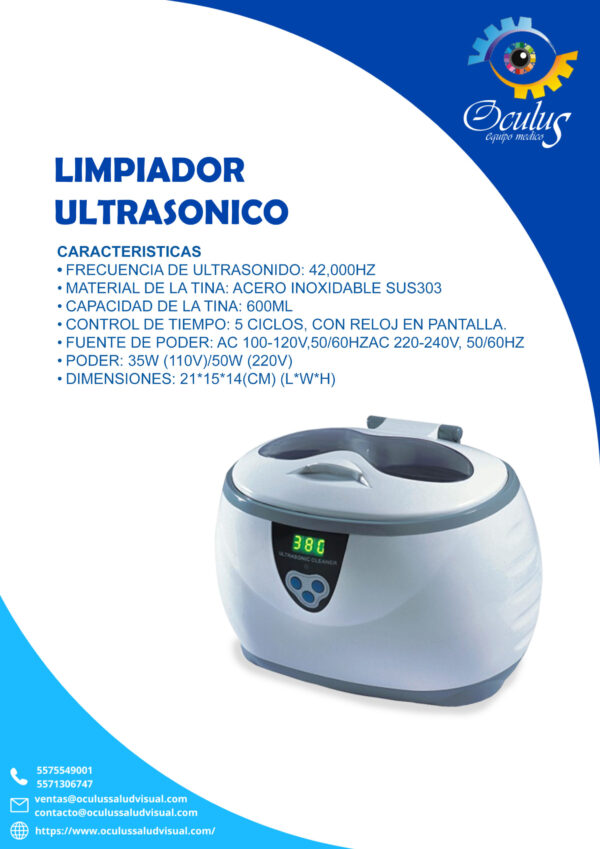 Limpiador ultrasonico Limpiador Ultrasonico