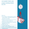 BÁSCULA seca 310 ficha tecnica- bascula mecanica de suspension con escala circular para pesaje extrahospitalario con rebozo portabebes- seca 310