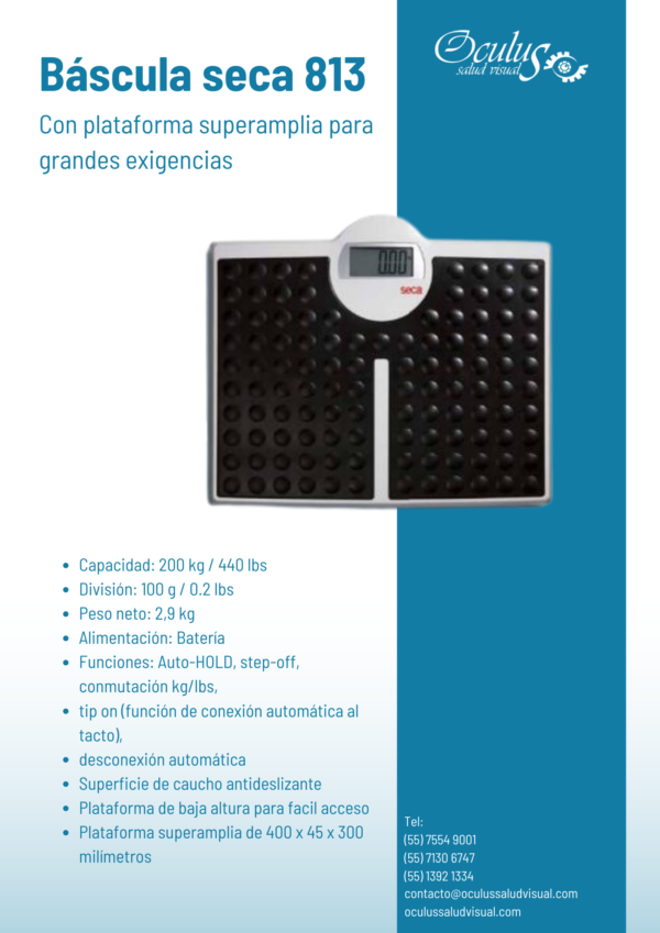 Báscula seca 813 Báscula seca 813