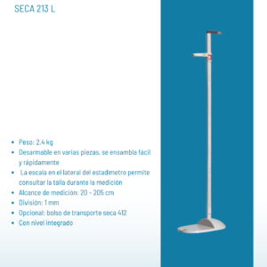 ficha tecnica- estadimetro portatil- seca 213L