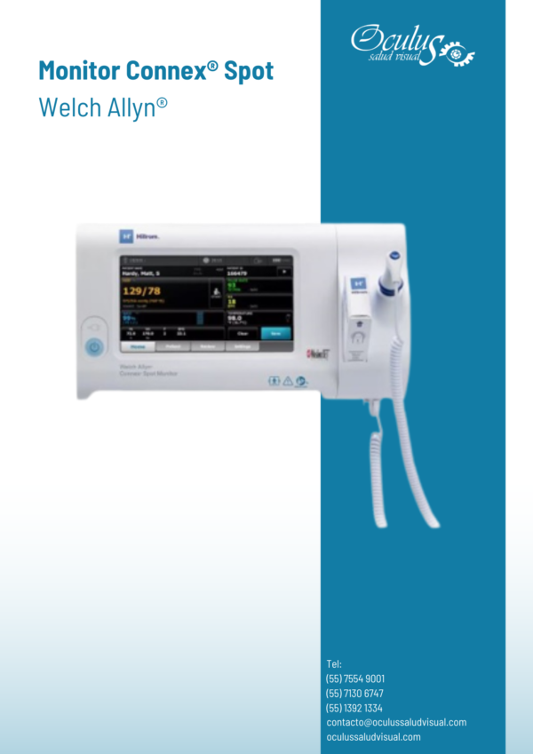 Monitor Connex® Spot Monitor Connex® Spot Welch Allyn