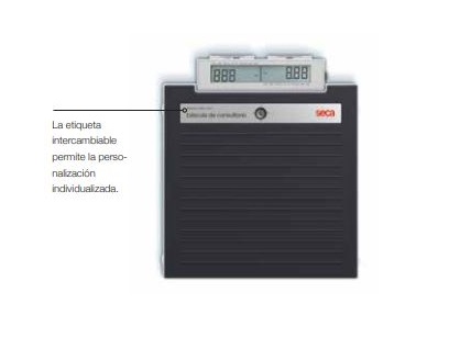 seca 874 dr seca 874 dr Báscula del doctor con etiqueta personalizable